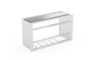 copertura areata armadio rack